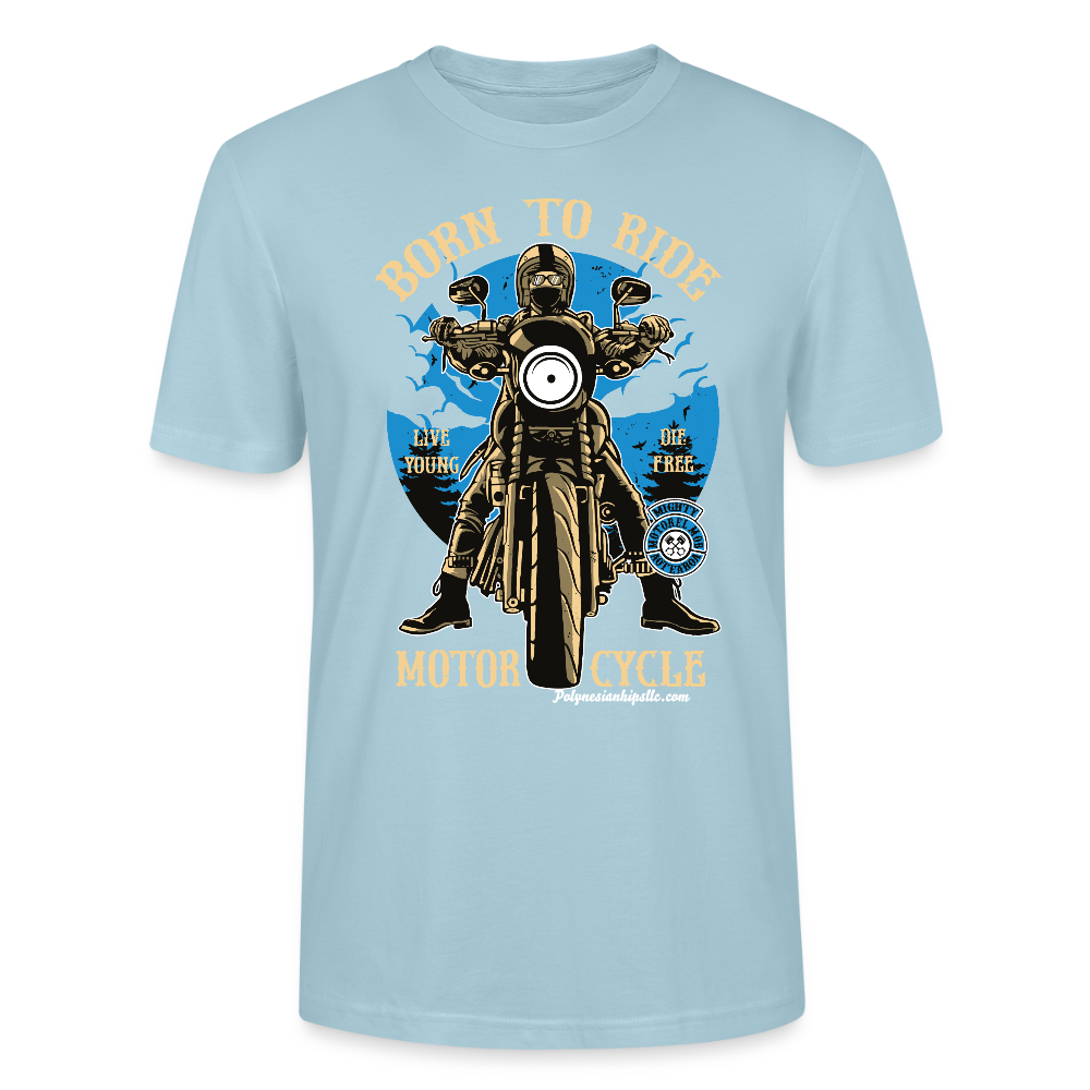 Graphic T - sky blue