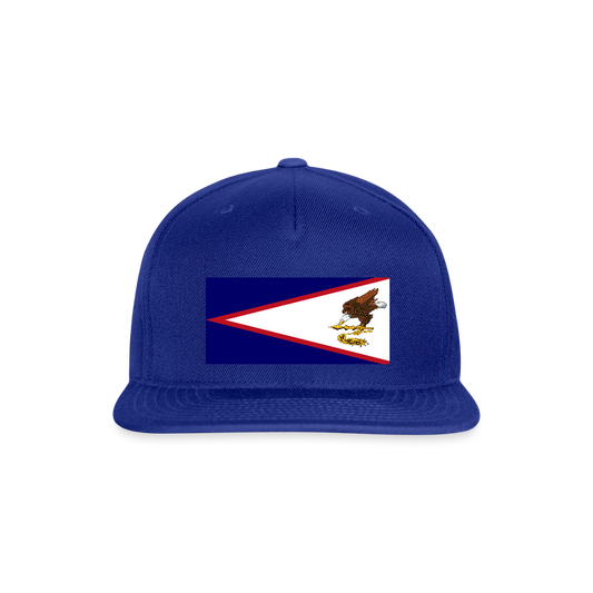 Snapback Baseball Cap - royal blue