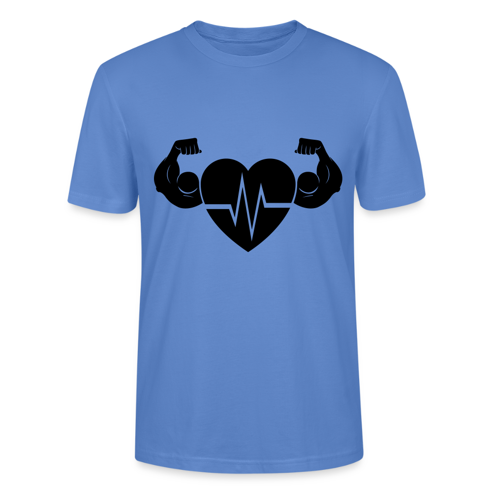 Graphic T - bright blue