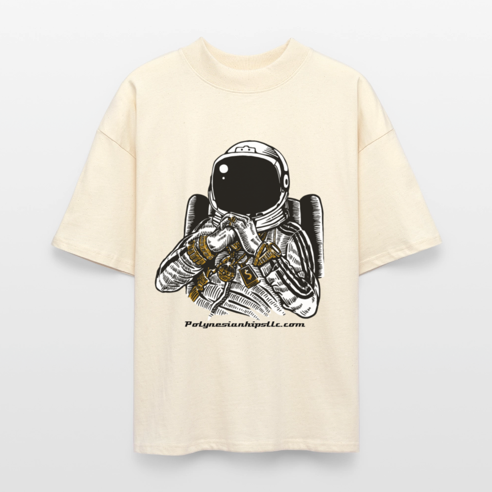 Oversized Graphic T - natural raw