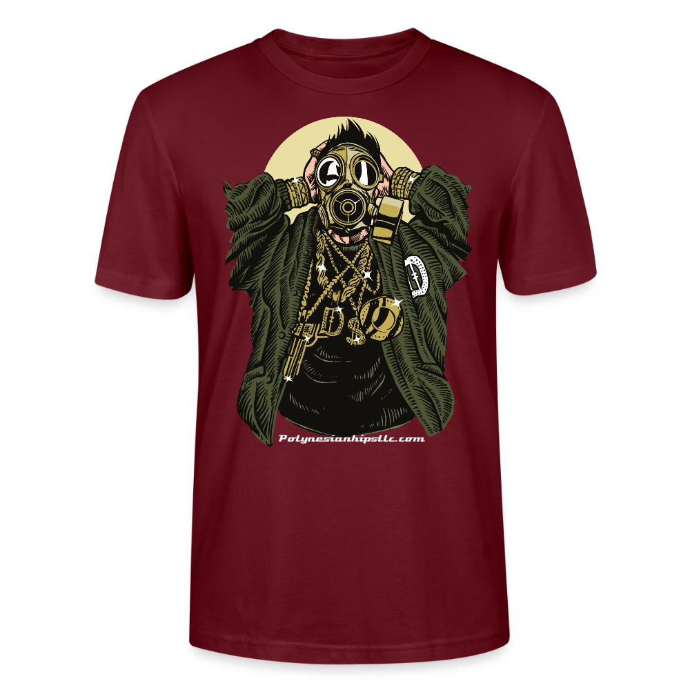 Graphic T - burgundy