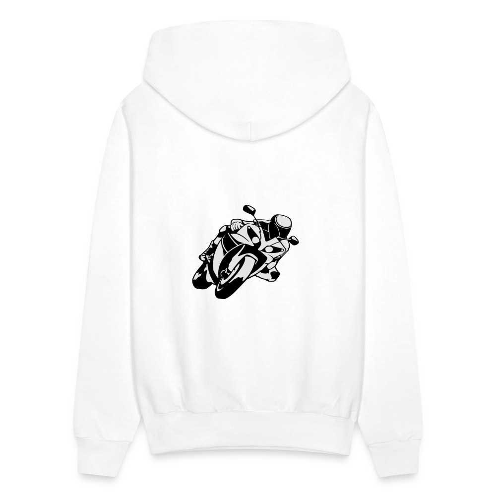 Men's Hoodie - white