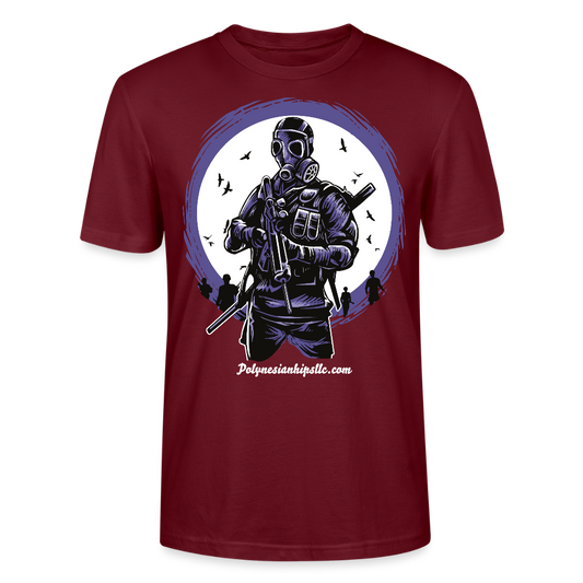 Graphic T - burgundy