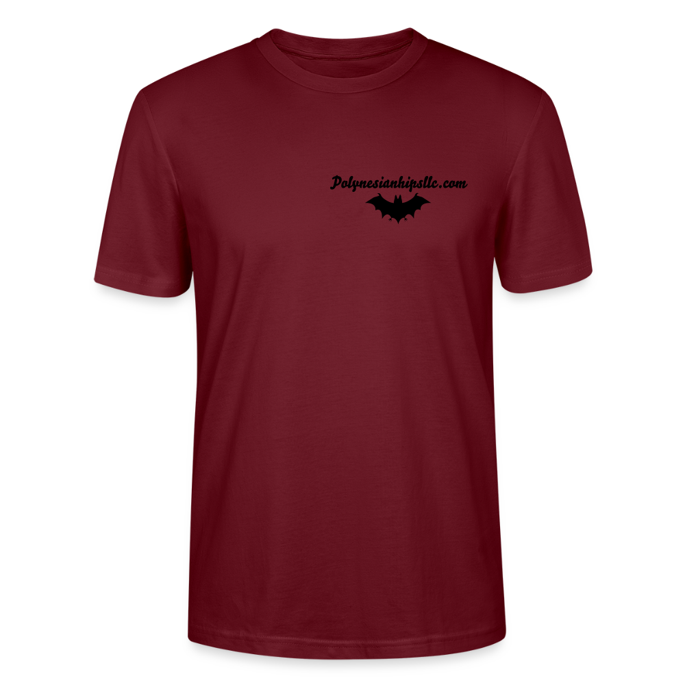 Graphic T - burgundy