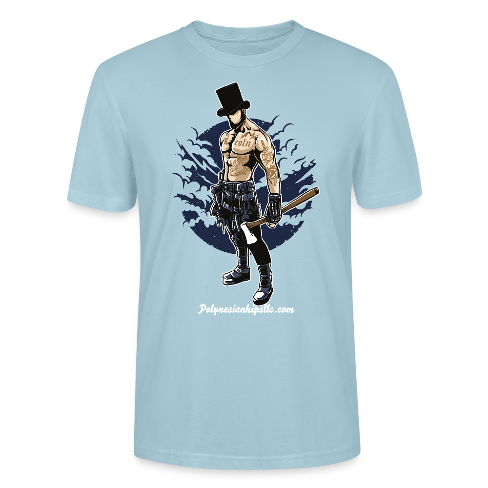 Graphic T - sky blue
