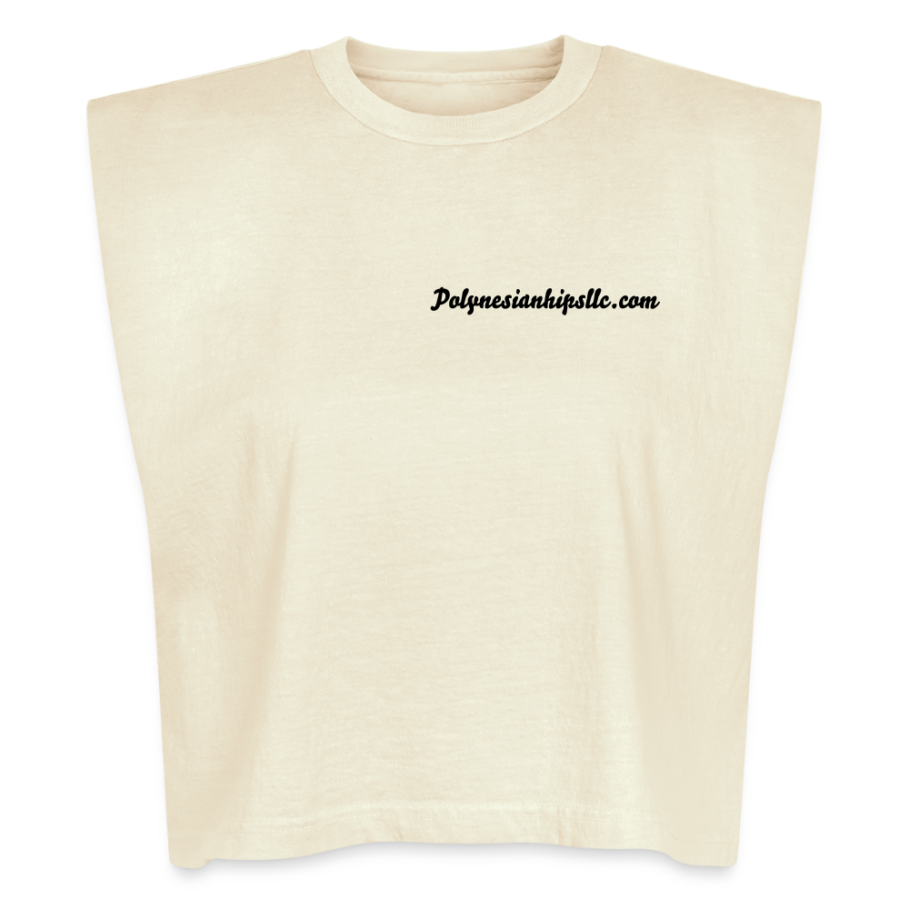 Muscle T - faded cream