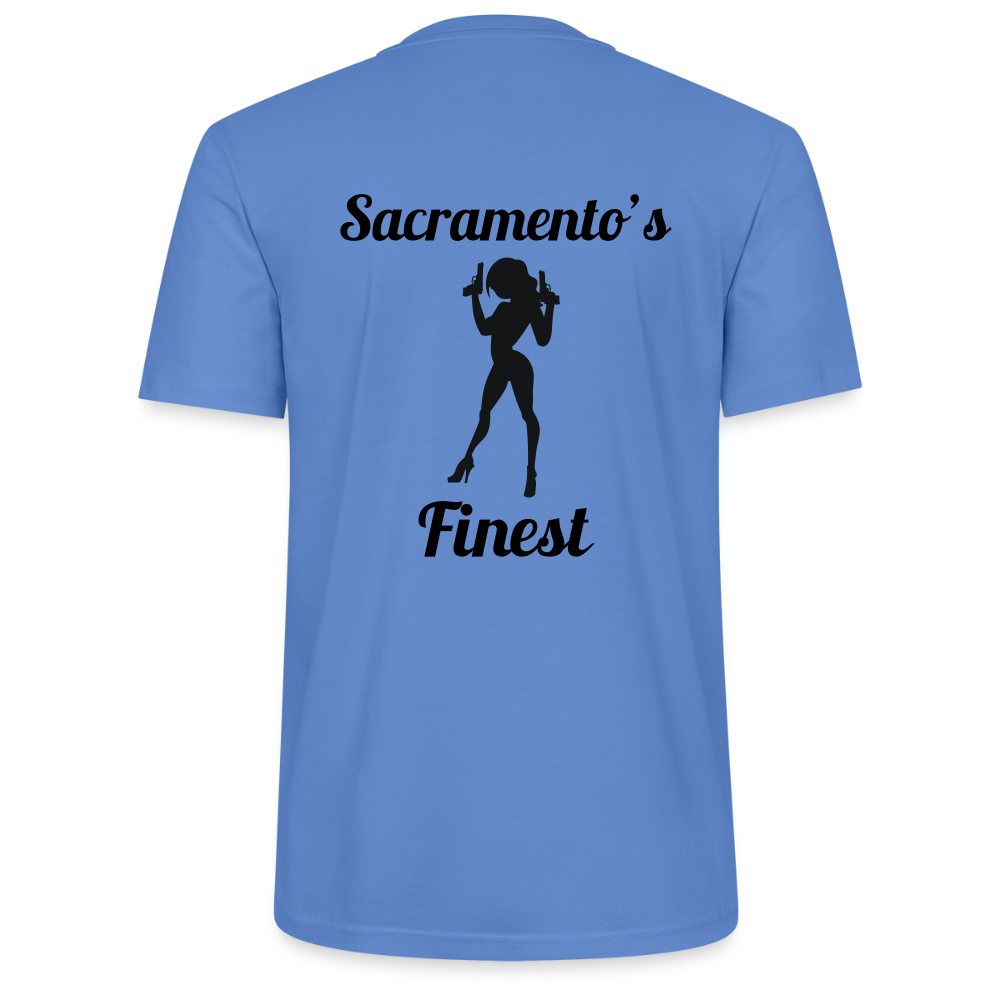 Graphic T - bright blue