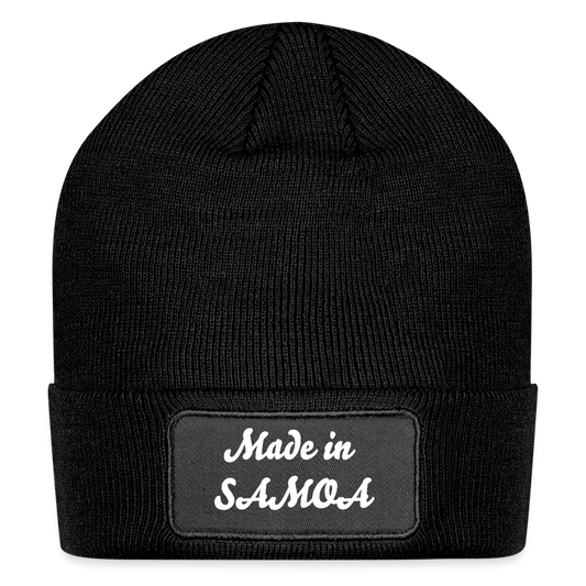 Patch Beanie - black