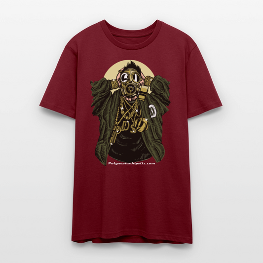 Graphic T - burgundy