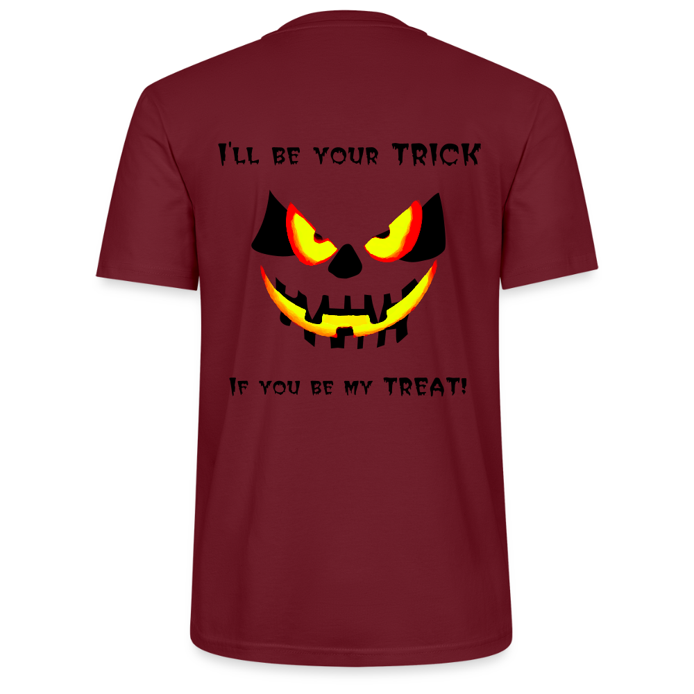 Graphic T - burgundy