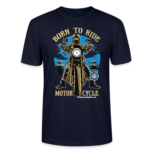 Graphic T - french navy