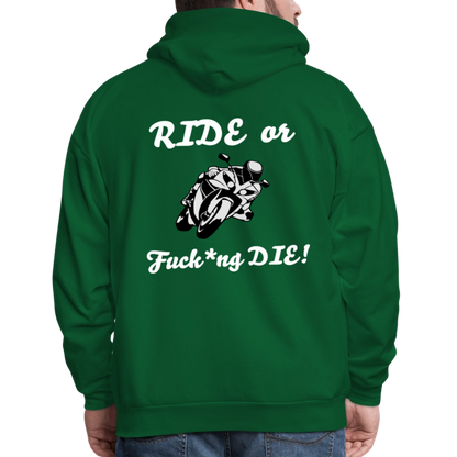 Men's Hoodie - forest green