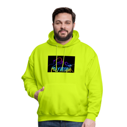Men's Hoodie - safety green