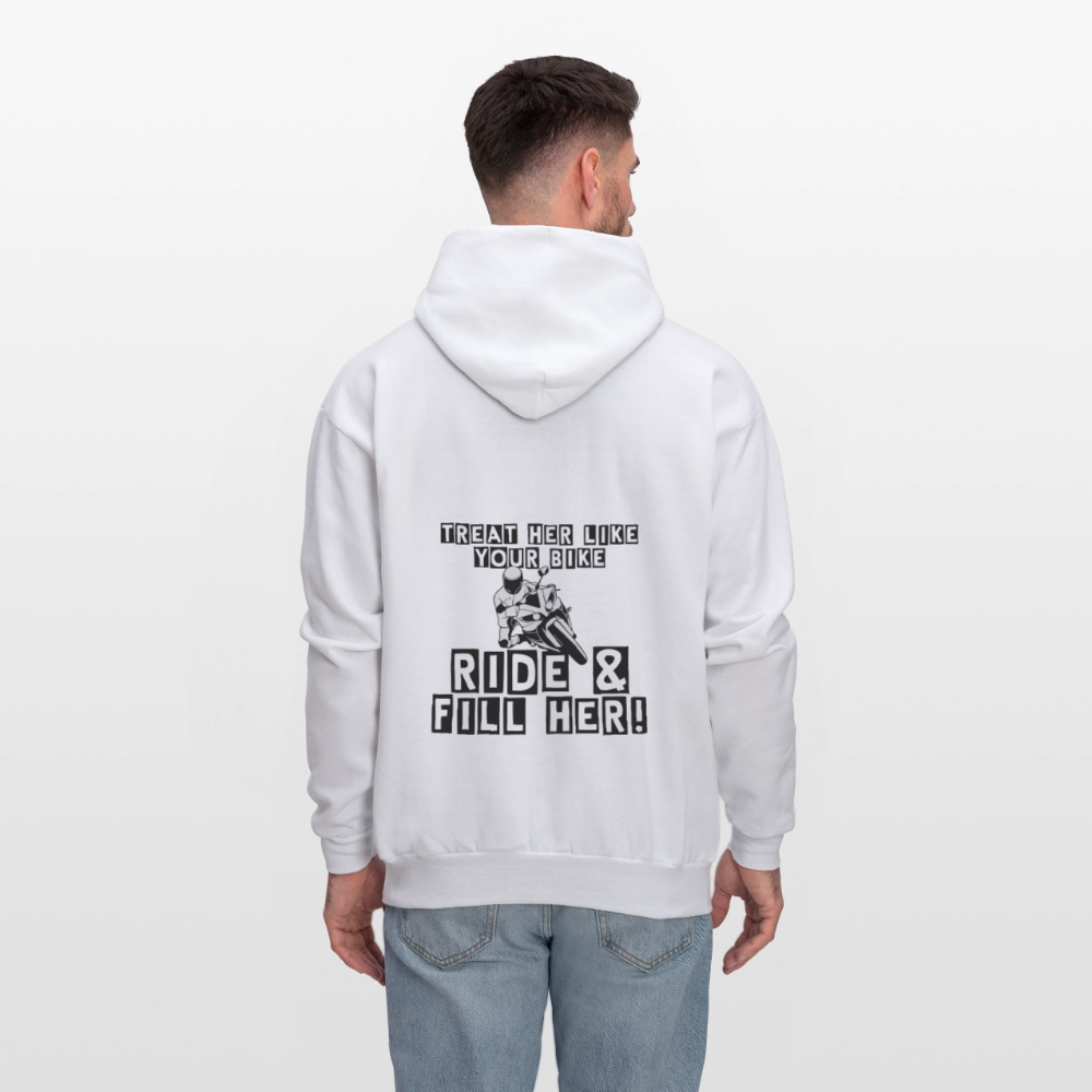 Men's Hoodie - white