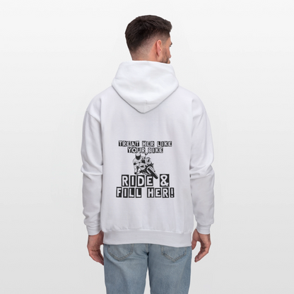 Men's Hoodie - white