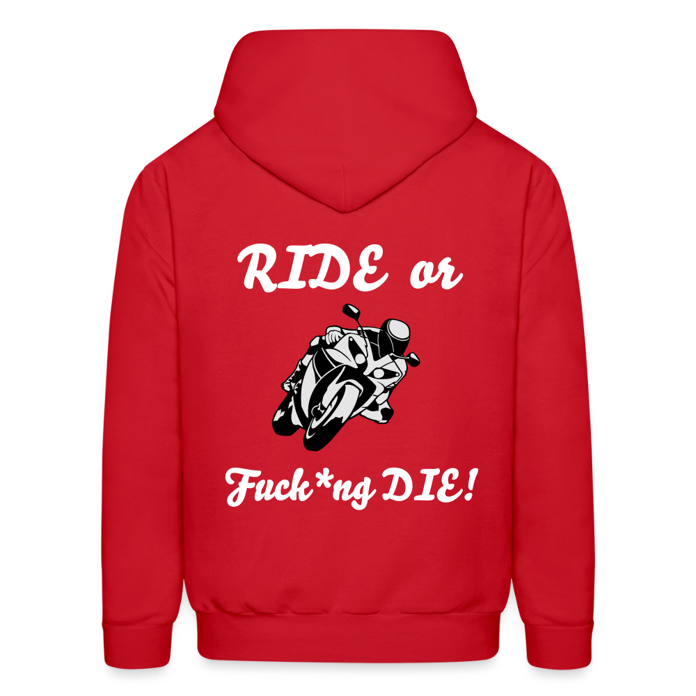 Men's Hoodie - red