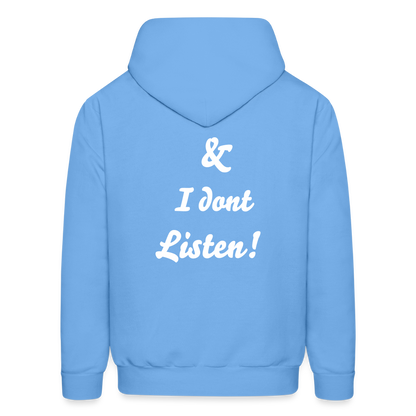 Men's Hoodie - carolina blue