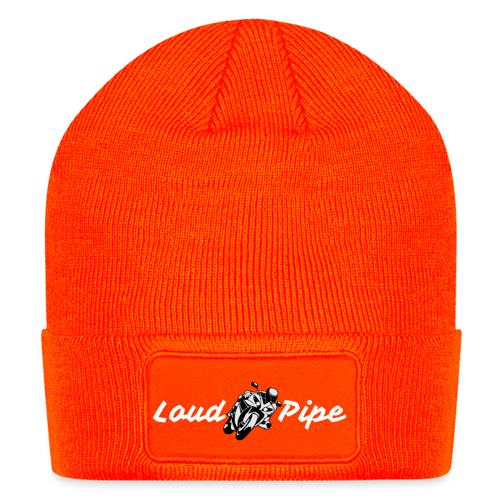 Loud Pipe Beanie - neon orange