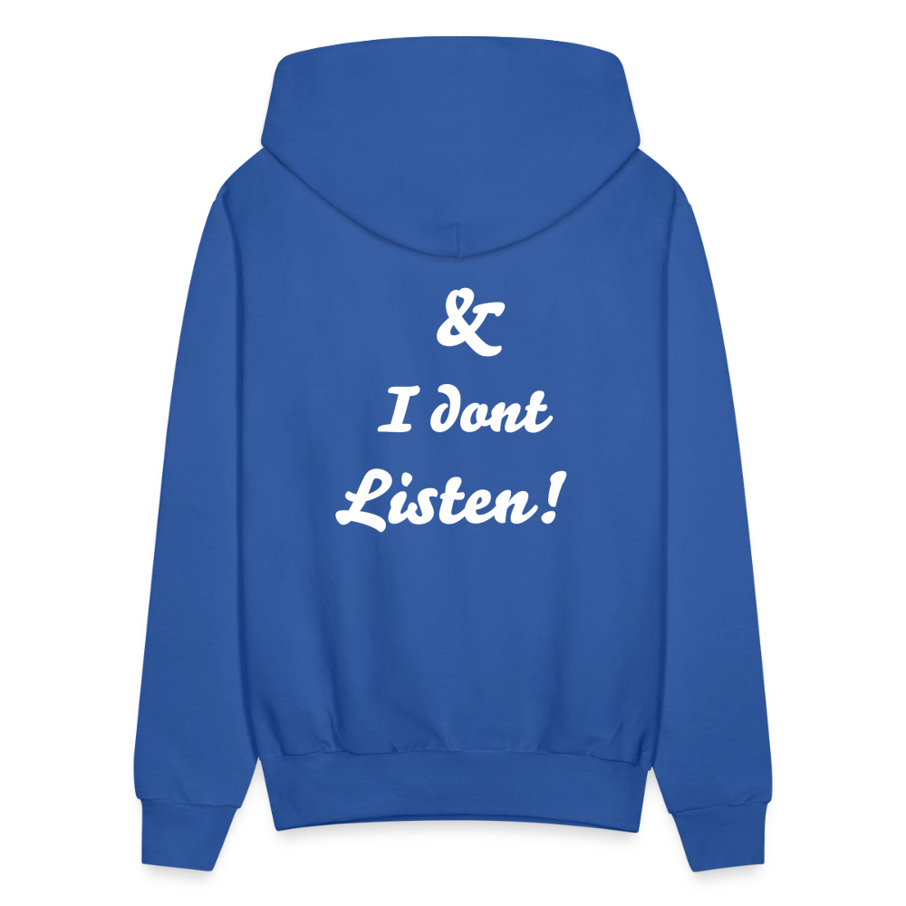 Men's Hoodie - royal blue