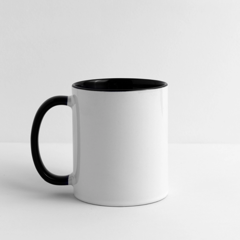 Contrast Coffee Mug - white/black