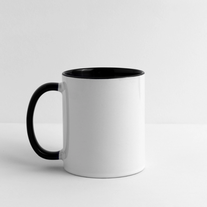 Contrast Coffee Mug - white/black