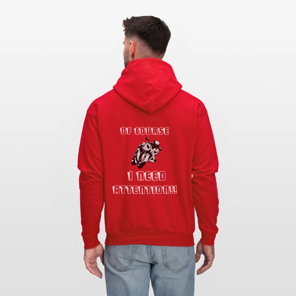 Men's Hoodie - red