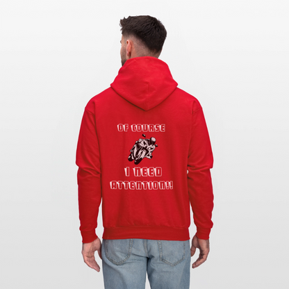 Men's Hoodie - red