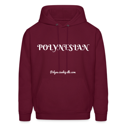 Men's Hoodie - burgundy