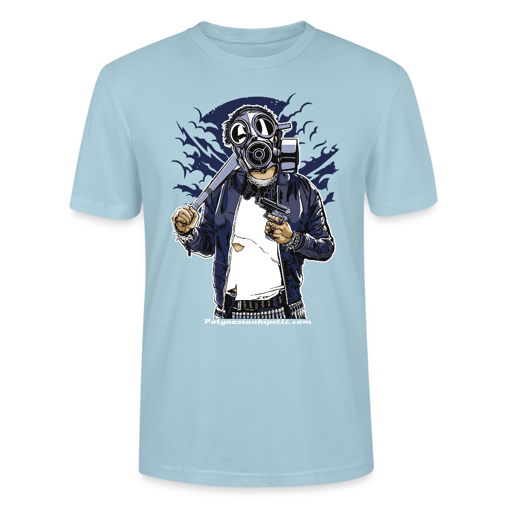 Graphic T - sky blue