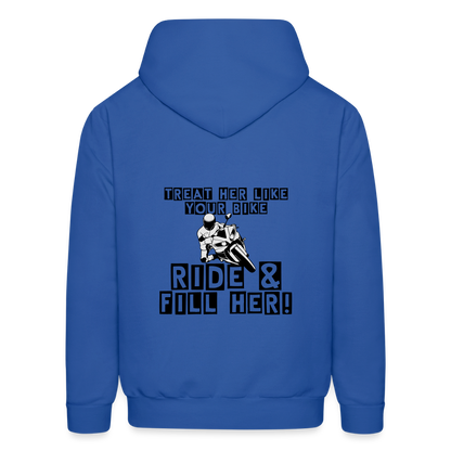 Men's Hoodie - royal blue