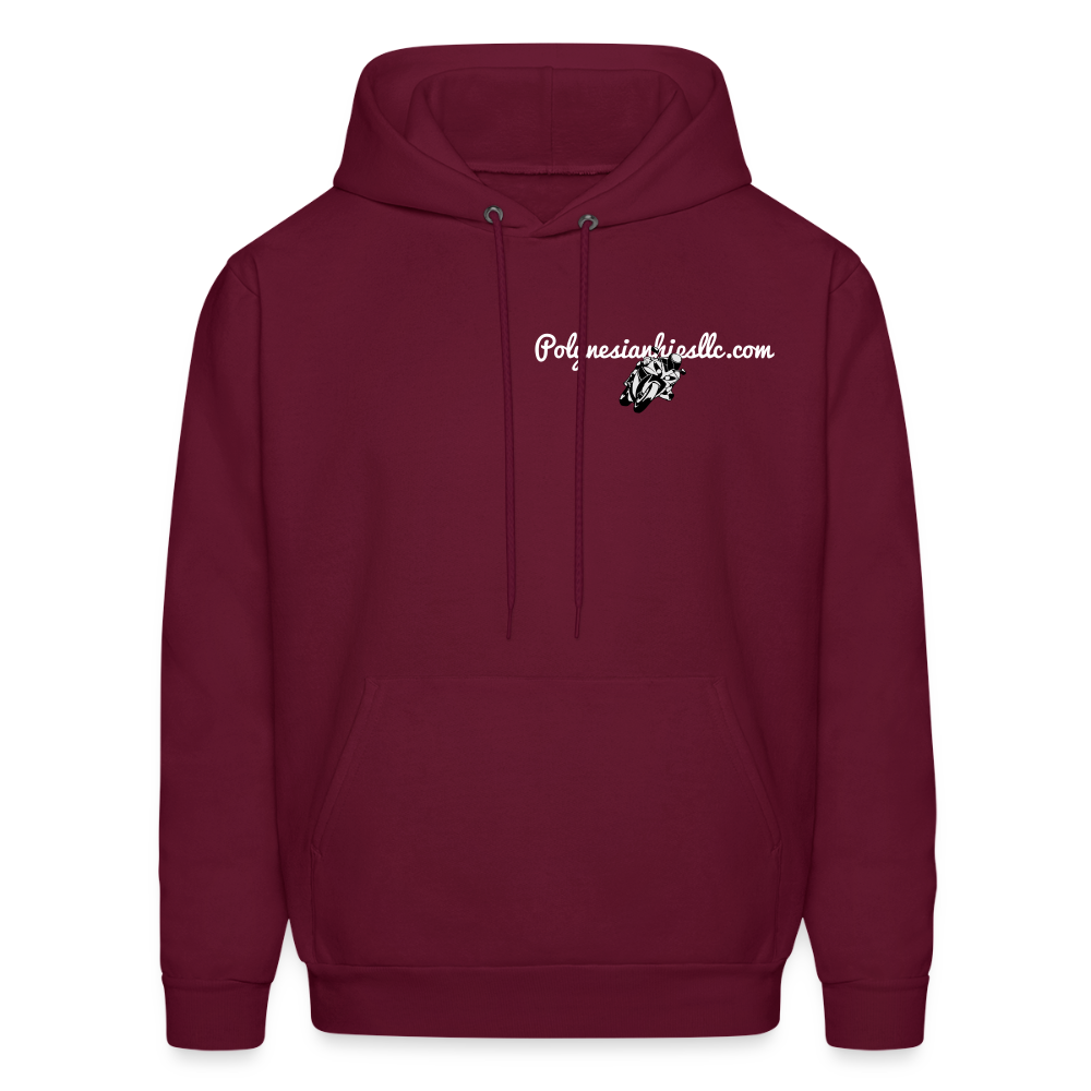 Men's Hoodie - burgundy