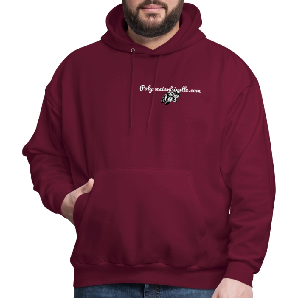 Men's Hoodie - burgundy