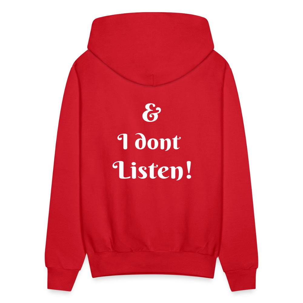 Men's Hoodie - red