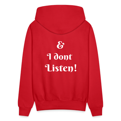 Men's Hoodie - red