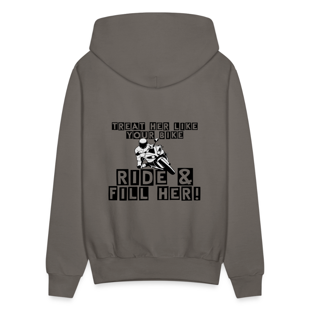 Men's Hoodie - asphalt gray