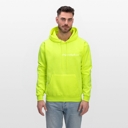 Men's Hoodie - safety green