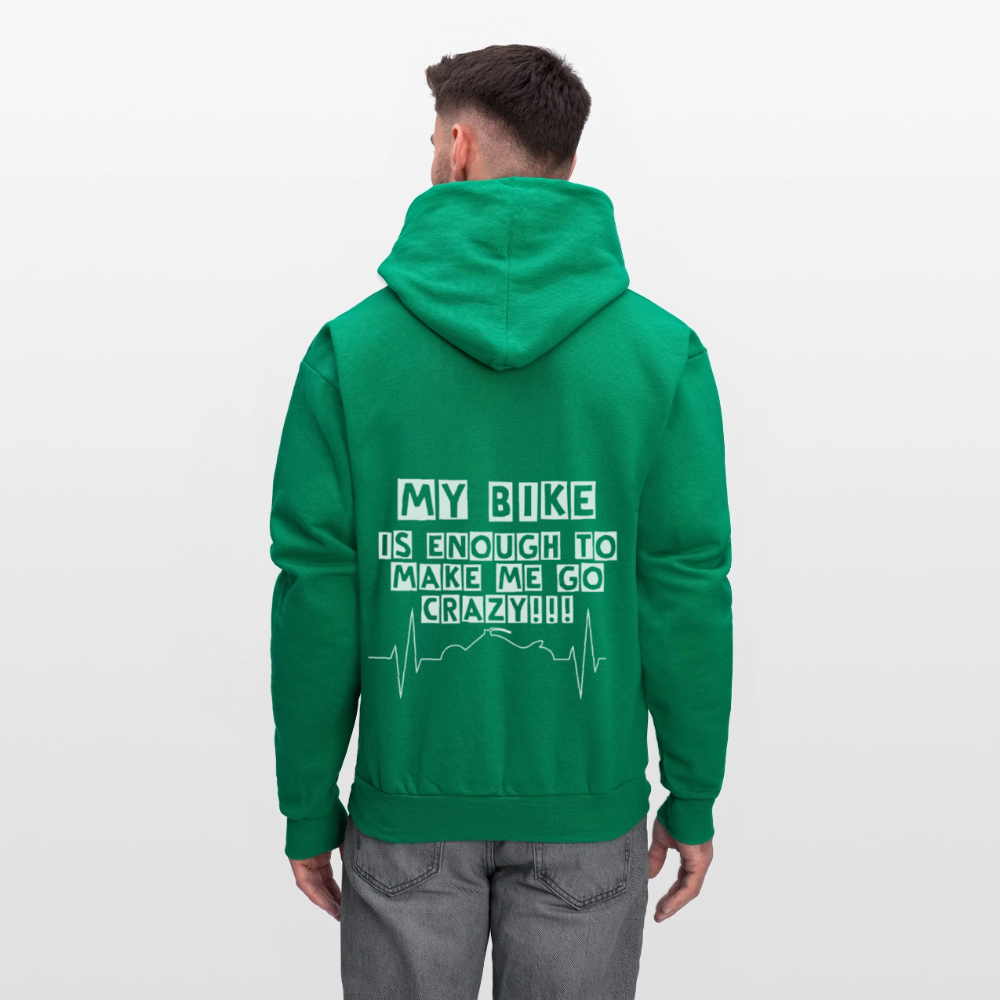 Men's Hoodie - kelly green