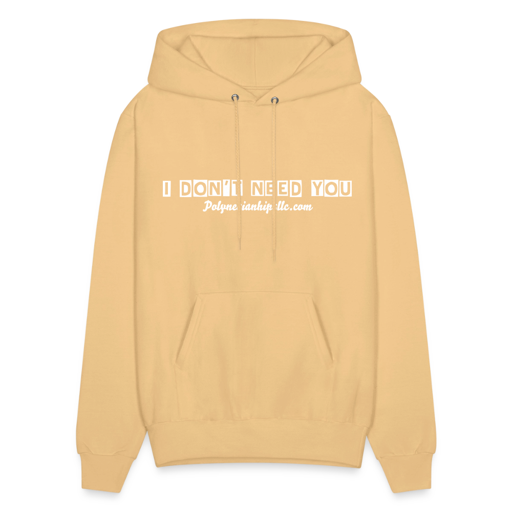 Men's Hoodie - light gold 