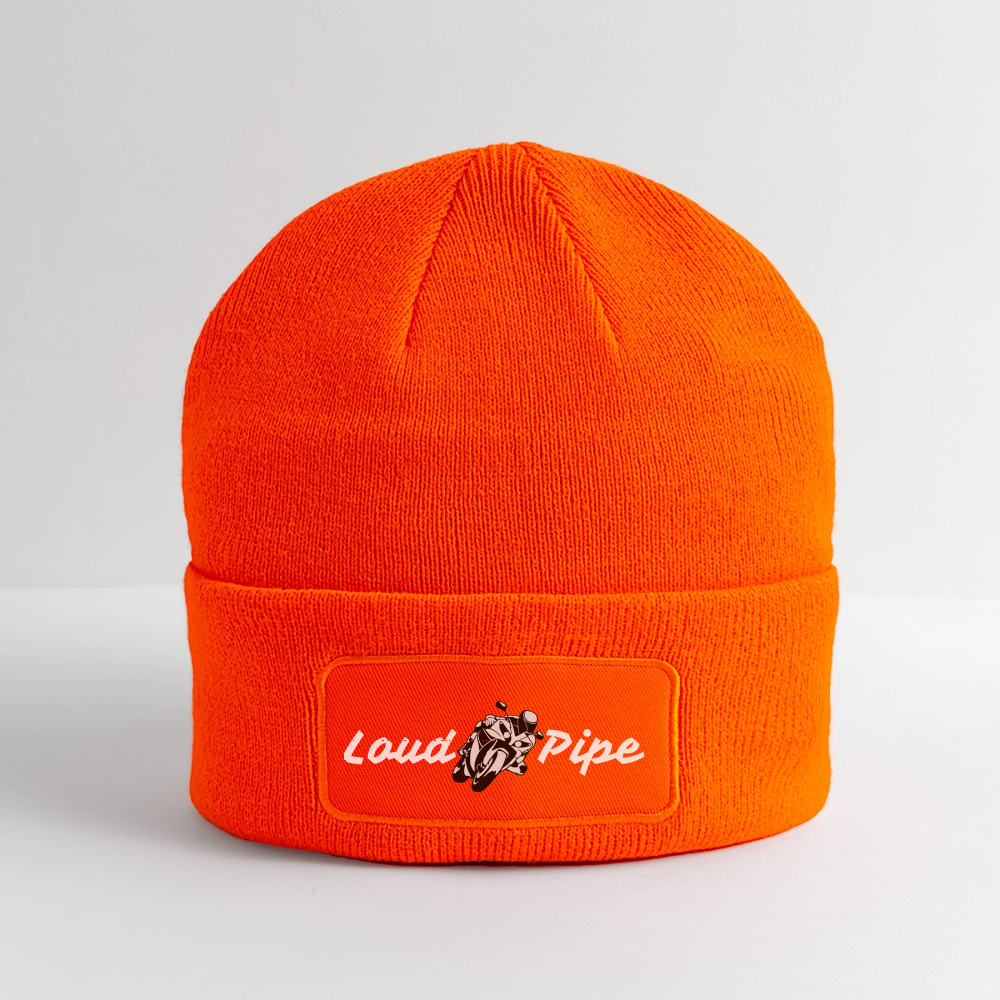 Loud Pipe Beanie - neon orange