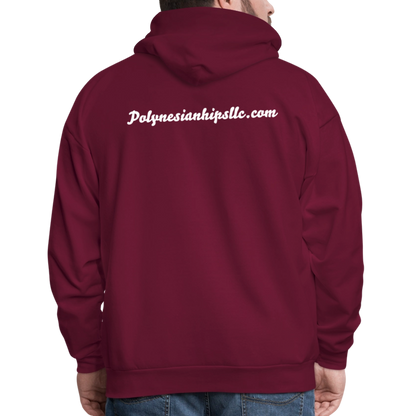 Men's Hoodie - burgundy