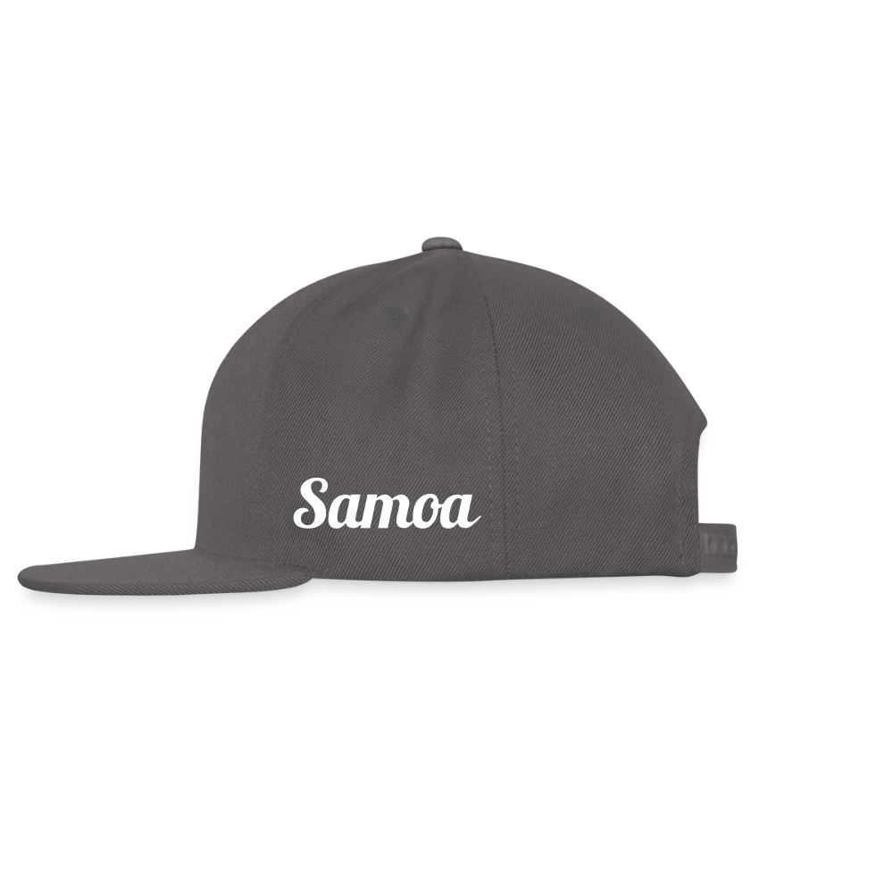 Snapback Baseball Cap - dark grey