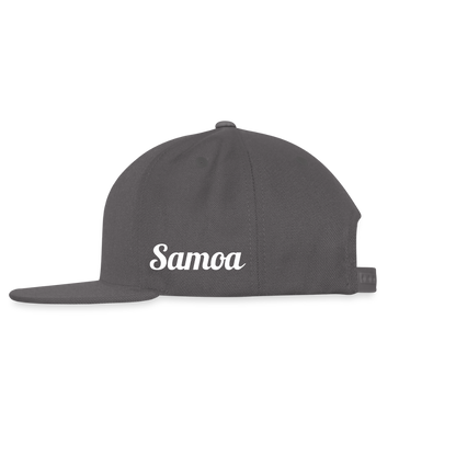 Snapback Baseball Cap - dark grey