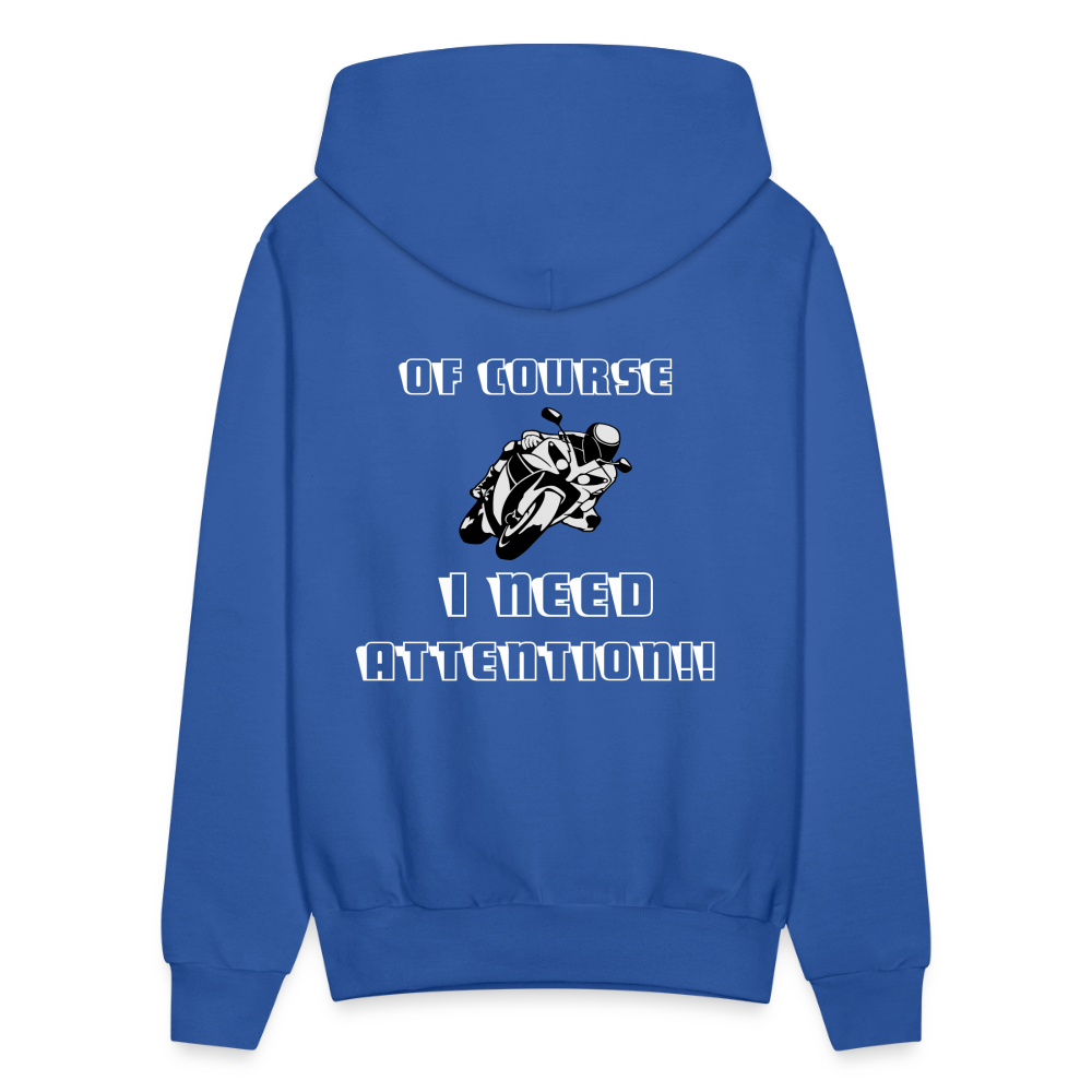 Men's Hoodie - royal blue