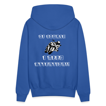 Men's Hoodie - royal blue