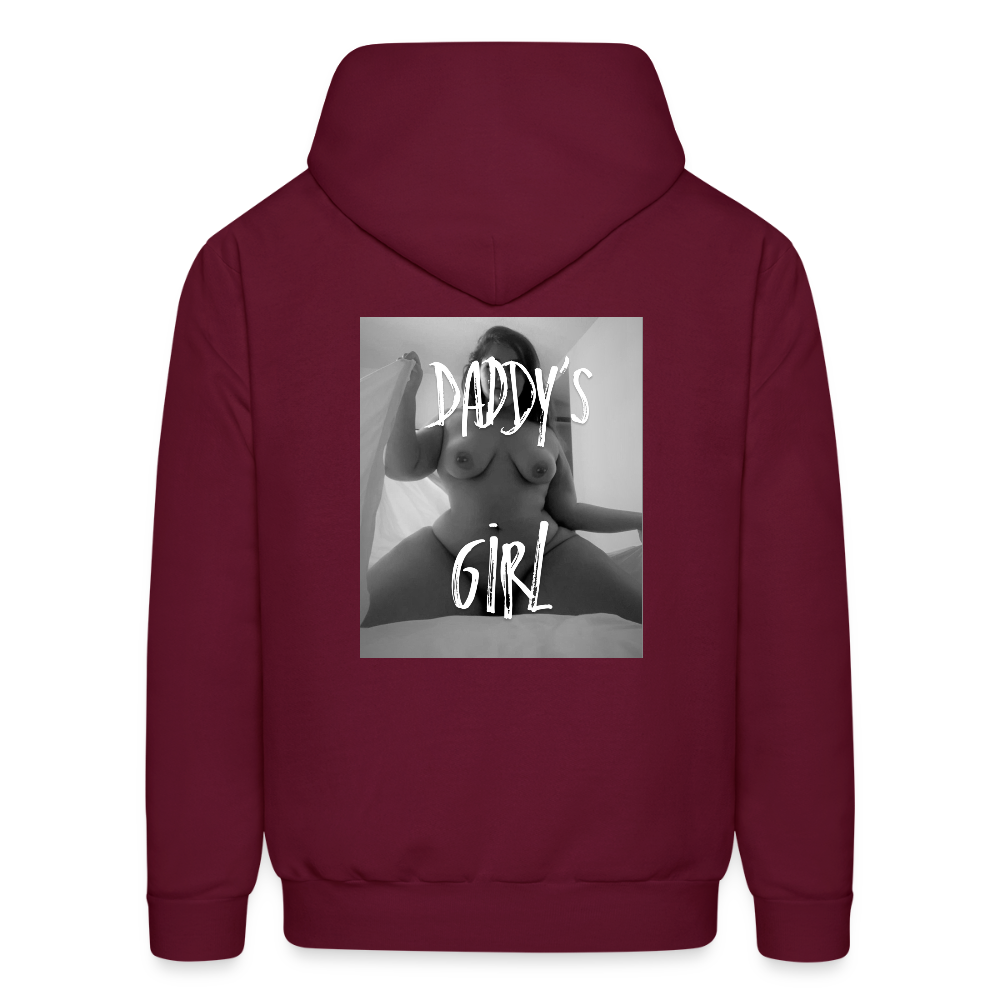 Men's Hoodie - burgundy
