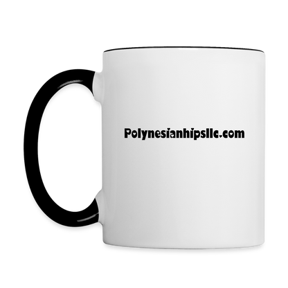 Contrast Coffee Mug - white/black
