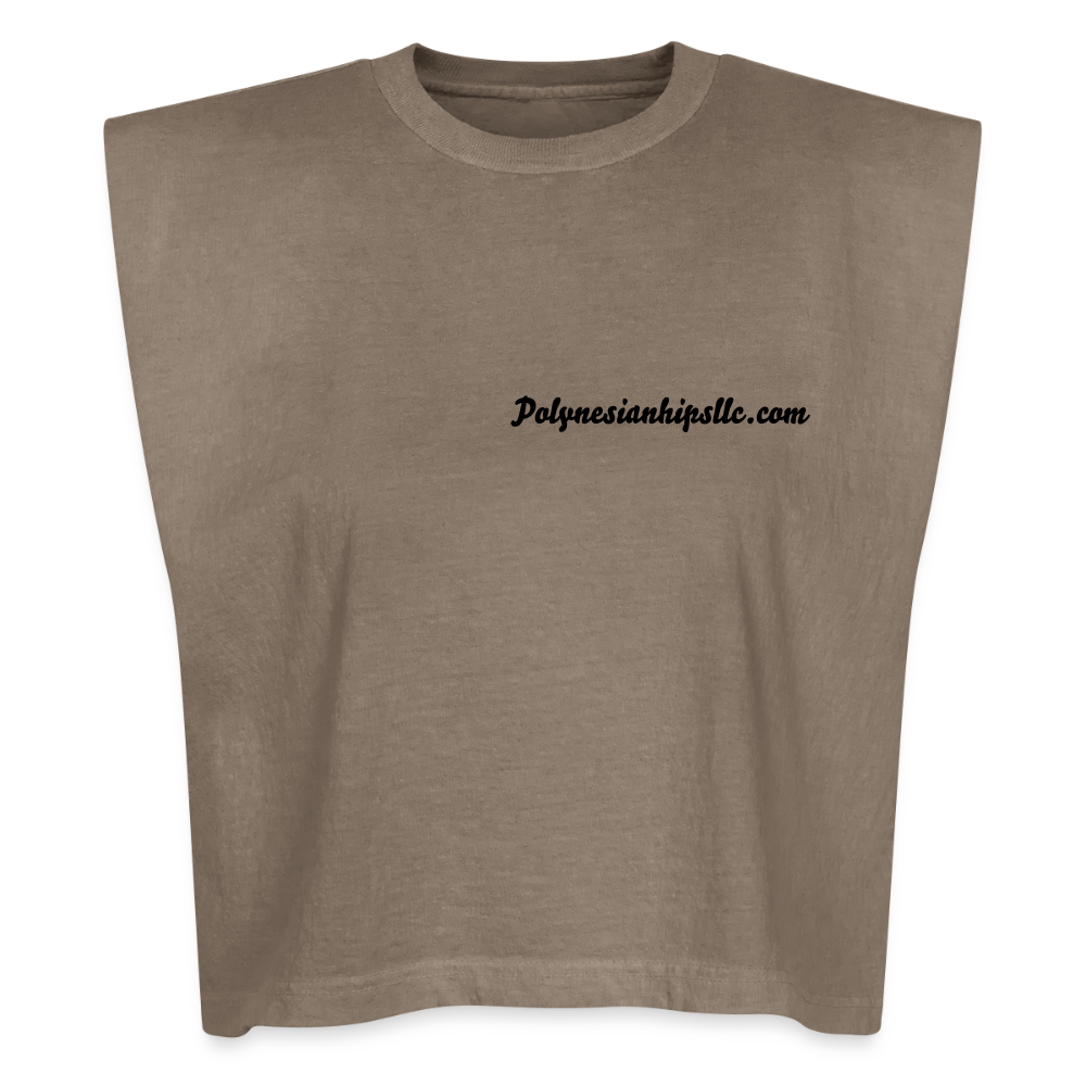 Muscle T - faded brown