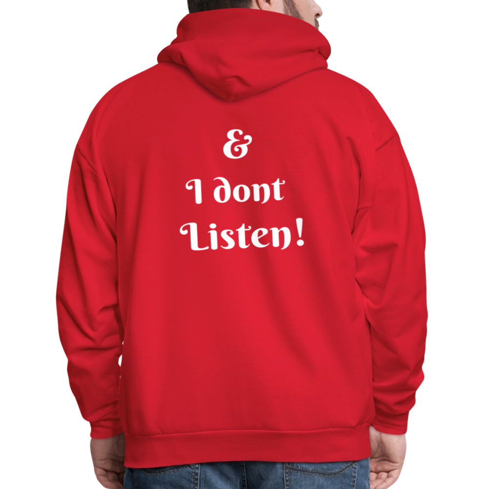 Men's Hoodie - red
