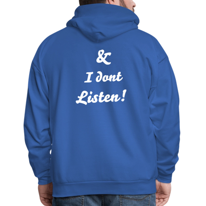 Men's Hoodie - royal blue