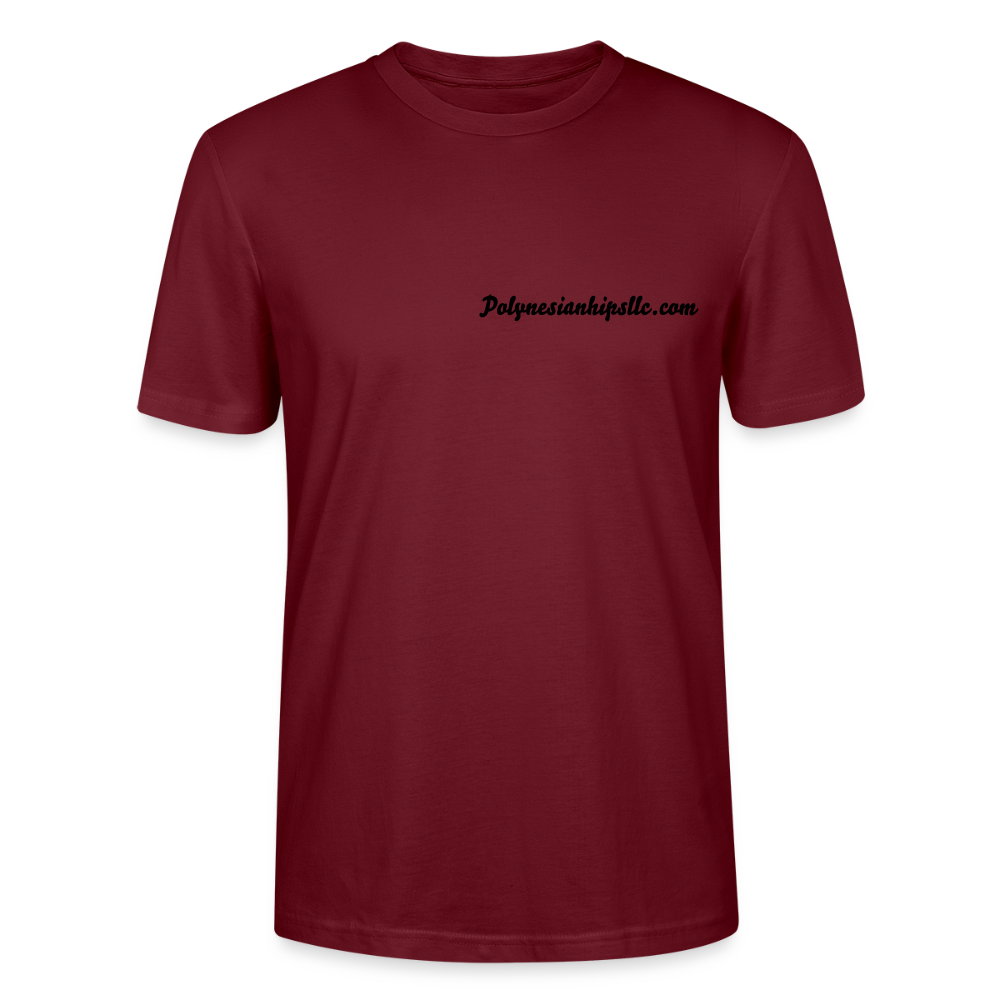 Graphic T - burgundy